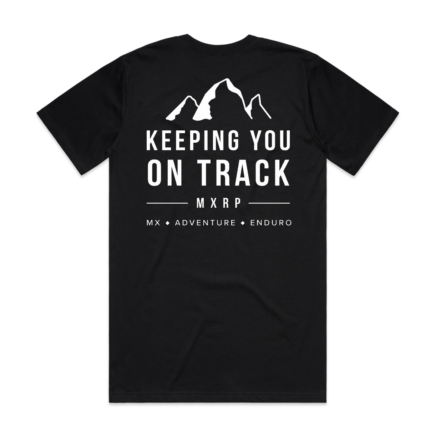 KEEPING YOU ON TRACK TEE