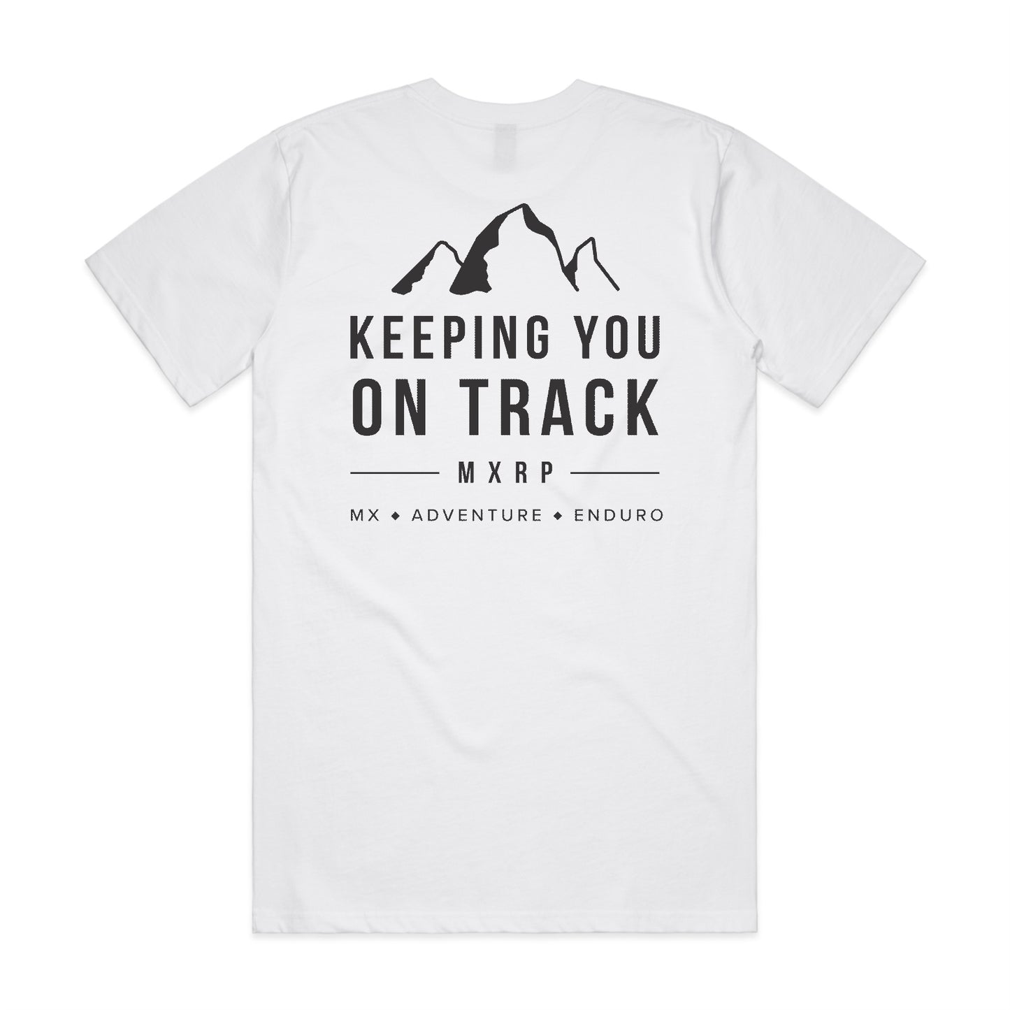 KEEPING YOU ON TRACK TEE